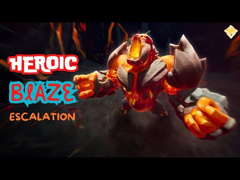 Easy Clear Heroic Blaze Escalation | Dauntless Solo Sword Build