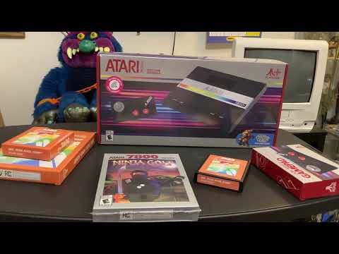 New HDMI Atari system!! Plays 7800 & 2600 games - Atari 7800+ plus