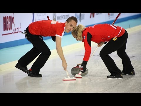 CURLING: CZE-DEN World Mixed Doubles Chp 2015 - HIGHLIGHTS