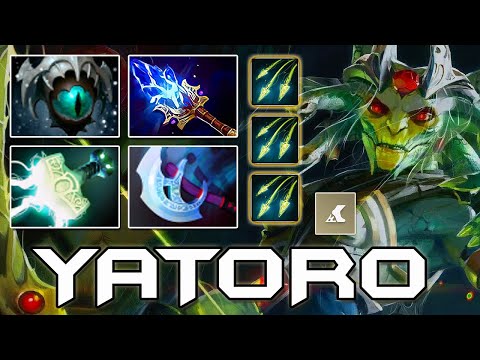 Yatoro Medusa Full Gameplay — Unkillable Late Game Beast! | Dota 2 Pro Carry Gameplay!