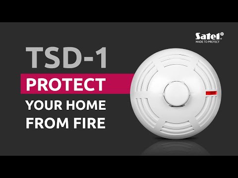 Prevent any Fire Hazard at your Home with TSD-1 – Universal Smoke and Heat Detector | SATEL