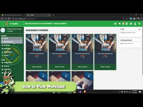 Sksu E Leads How To View The Workload