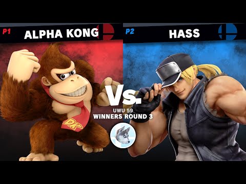 UWU 59 [Winners Round 3] - Alpha Kong (Donkey Kong ) Vs. Hass (Terry/Sora)