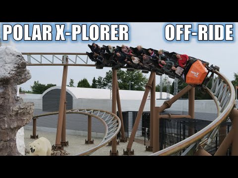 Polar X-plorer Off-Ride Footage, Legoland Billund Zierer Roller Coaster | Non-Copyright