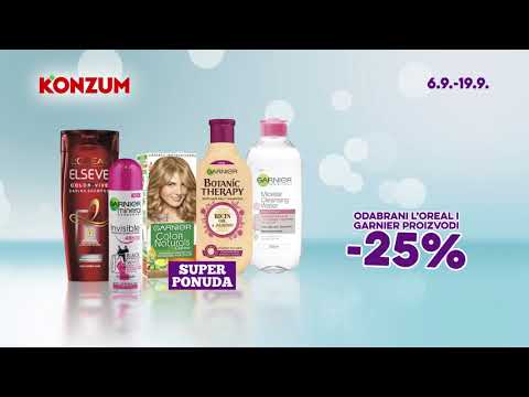 Konzum Ljepota i njega 6.9.-19.9.