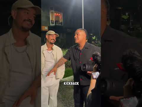 Dudu,Cesar e Noventa fazendo freestyle no bastidores da gravação do novo Clipe #noventa #cesar #dudu