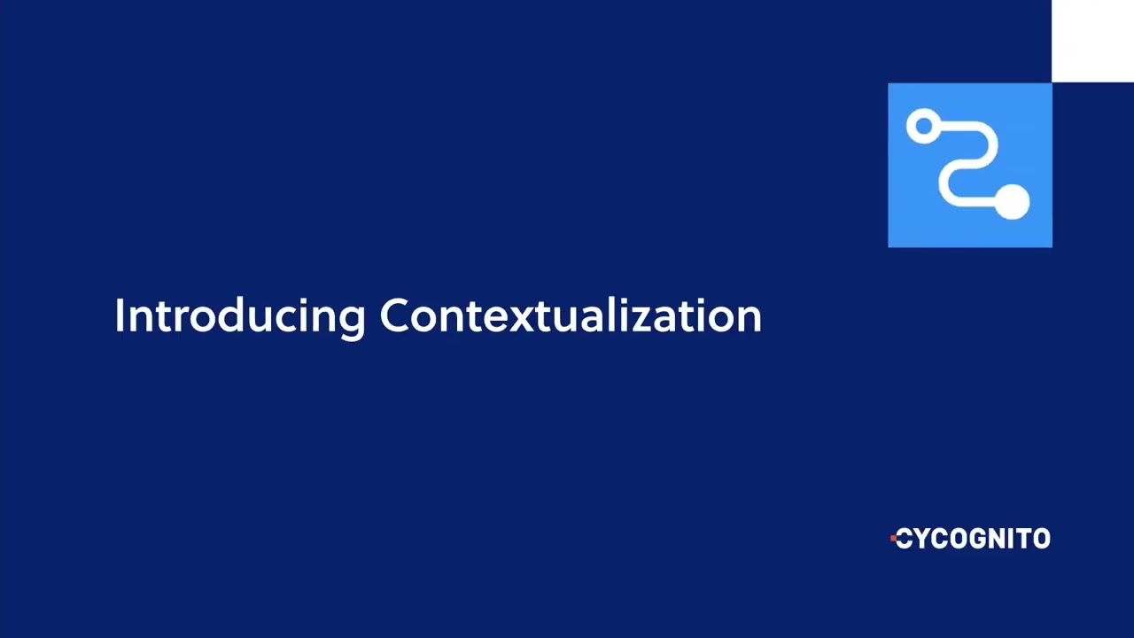 Introducing CyCognito Contextualization video thumbnail