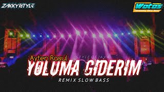 Download lagu DJ SLOW BASS !!! || BEN DE YOLUMA GIDERIM || yang di cari semua orang:v @zsfunduraction0016 mp3