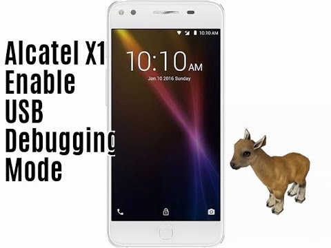 ☑️ Alcatel X1 Debugging Mode Enable