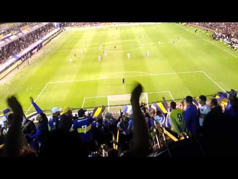 "Boca campeón 2015  Dale campeón!!" Barra: La 12 • Club: Boca Juniors