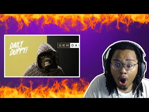 AMERICAN REACTS TO Kwengface - Daily Duppy | GRM Daily