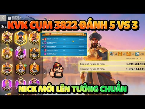 True Rider Max Saladin Pulls Man to Win Top 1 Honor - KvK 3822 vs 3831 Rise of Kingdoms