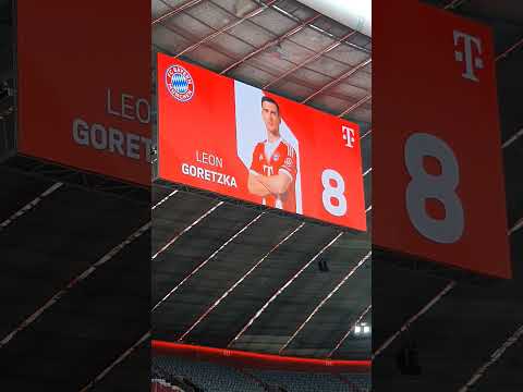 Aufstellung FC Bayern vs. Olympic Lyon ❤❤❤#shorts #football #bayern