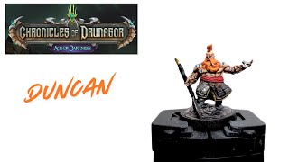 Episode 28: How to paint Duncan from Chronicles of Drunagor: Age of Darkness