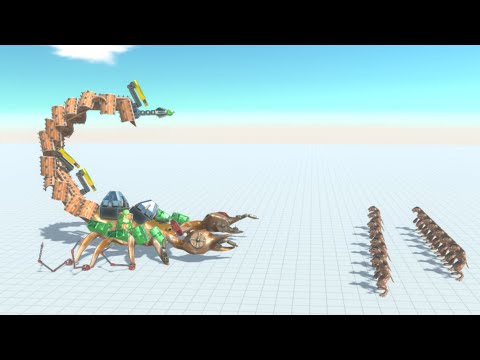 MEGASCORPION vs UNITS - Animal Revolt Battle Simulator