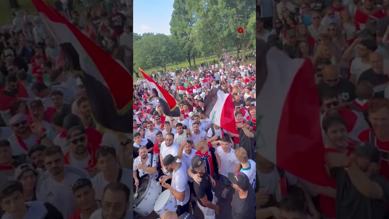فيديو | الجماهير العراقية ملح كأس العالم
