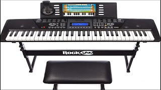 RockJam 61 Key Keyboard Piano With LCD