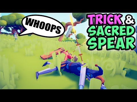 TRICK & SACRED SPEAR! JESTER & SACRED ELEPHANT RIDER vs EVERY FACTION - TABS MODS GAMEPLAY
