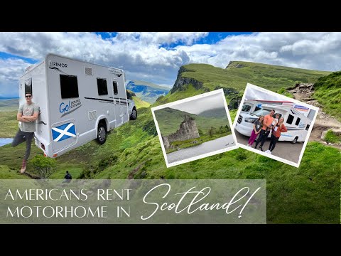 SCOTLAND Road Trip by Motorhome/RV - Scottish Highlands - Inveraray and Oban Campsite