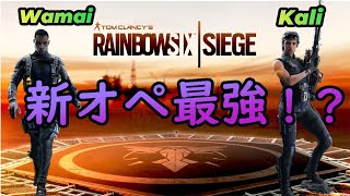 【R6S】新オペSRガチで強いんだがｗｗぶっ壊れ性能お披露目！