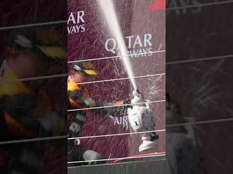 Lando Broke Max's Winner Trophy! 🏆💥