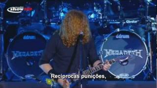 Megadeth - Public Enemy N°1 - Live SWU 2011 - Legendado PTBR 720p HD