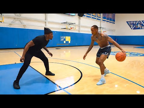 Tylil vs Dezz HEATED 1v1 Basketball Game!