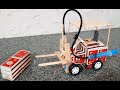 Matchbox Forklift How To Make Matchbox Forklift Truck At Home Craft Toys Forklift Matchbox Dcmotor