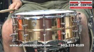 Video thumbnail for Ludwig Bronze Supraphonic Snare Drum 6.5x14 by Drum Center of Portsmouth