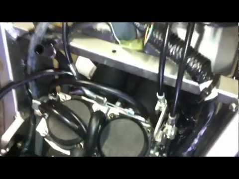 2006 Kawasaki Ninja ZZR250R seafoaming carbs