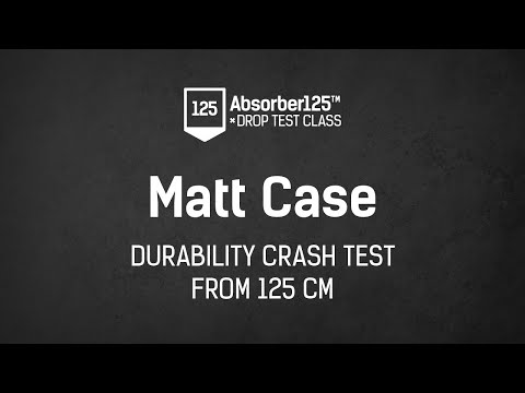 3mk Matt Case Absorber125™: Durability crash test from 125 cm
