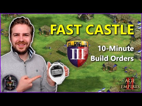 Learn Fast Castle | 10 Minute AoE2 Build Orders