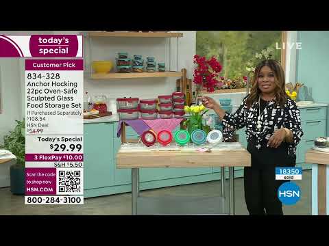 HSN | Anchor Hocking / Eating Well Cookware Premiere 03.27.2023 - 05 PM