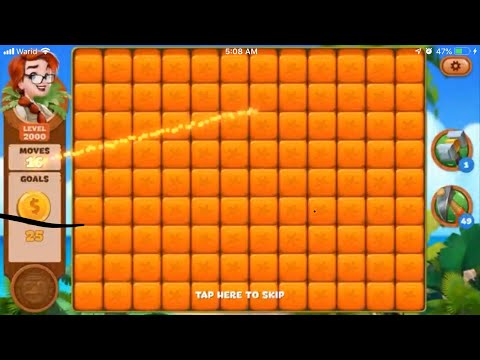 Lost Island Blast Adventure Level 2000 NO BOOSTERS - A S GAMING ✔️