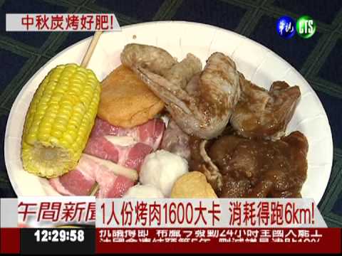 月圓人"團圓"! 單份烤肉1600大卡