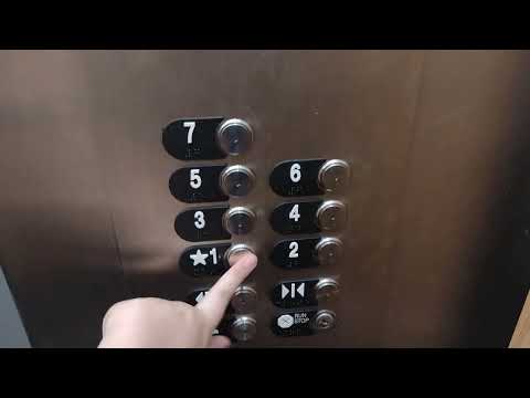 Modernized Otis Traction Elevators at 6th/7th & Marshall Parking Garage in Richmond VA