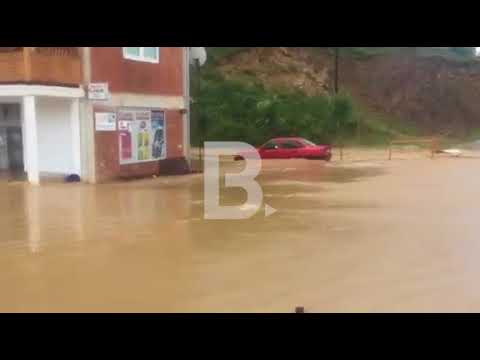 Dy fshatra të Gjilanit të përmbytura nga uji