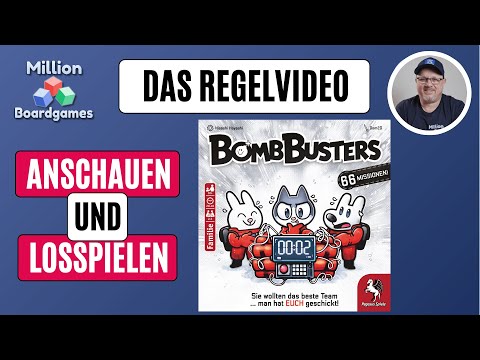 Bomb Busters - The Rules Video - Board Game Instructions - All Rules