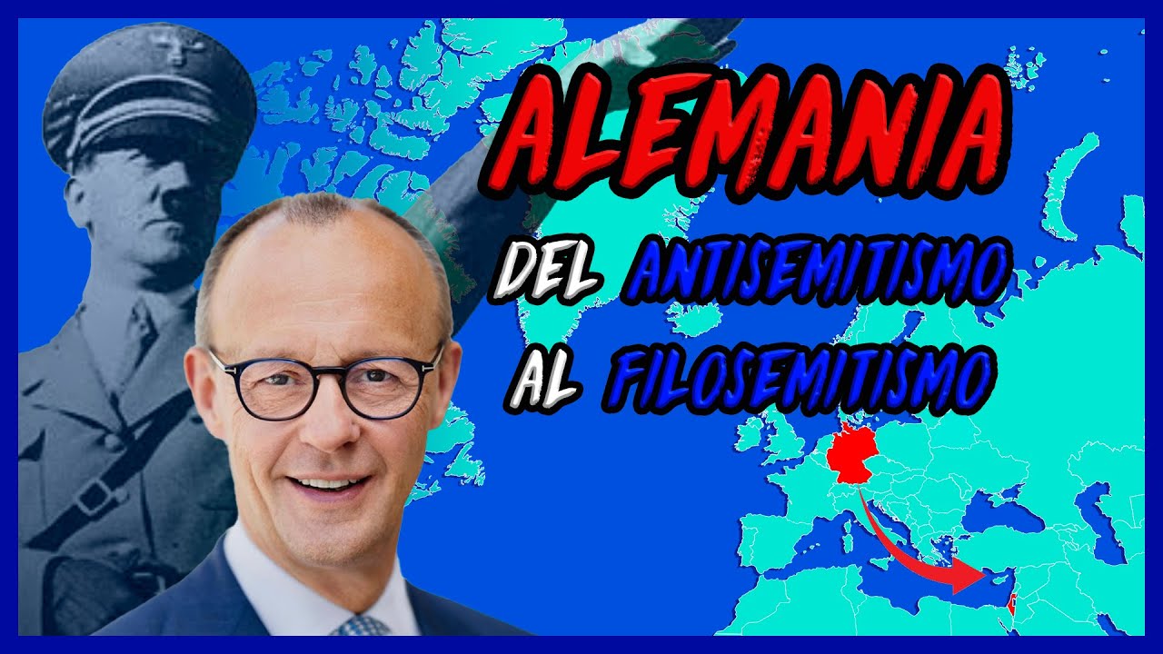 ¿Por qué Alemania 🇩🇪 apoya tanto a Israel 🇮🇱? - El Mapa de Sebas