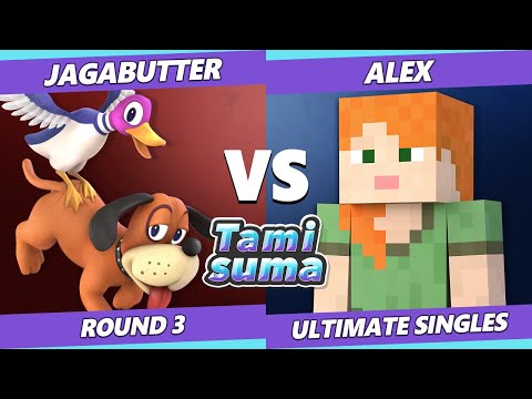 TAMISUMA 194 SSBU - Jagabutter (Duck Hunt) Vs. Alex (Alex, ROB) Smash Ultimate Round 3