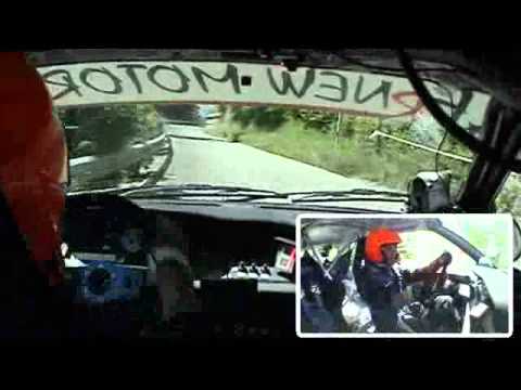 Cameracar Slalom Valcavargna 2012 Mattia Soldati Clio Williams Classe FOA3