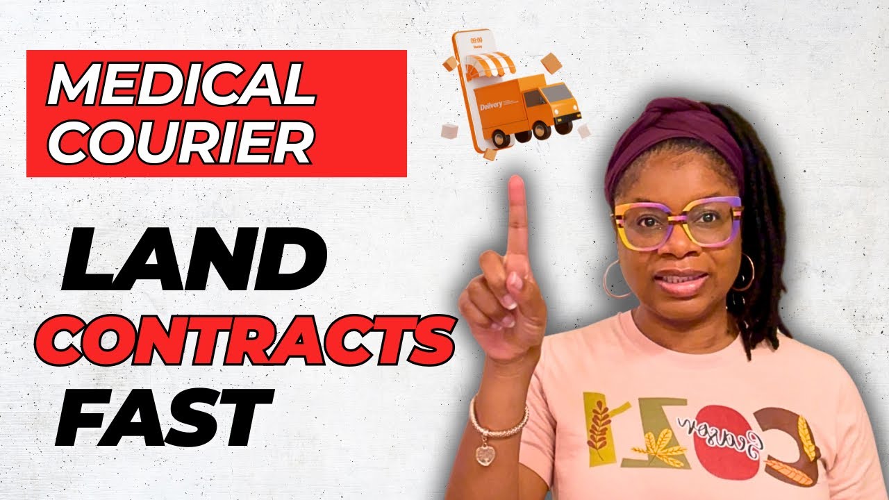 Easy Steps To Land Your First Medical Courier Contract