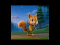 Golden Squirrel Adventure ️ Cute Animated Forest Story Video Kidschannel Kids Abcd Poem 1234