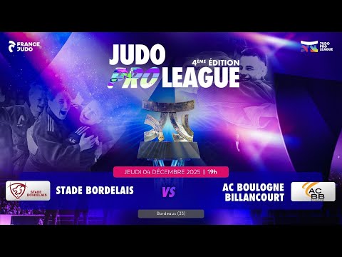 Stade Bordelais vs AC Boulogne Billancourt | Eliminatoires Judo Pro League 2025-2026 - Saison 4