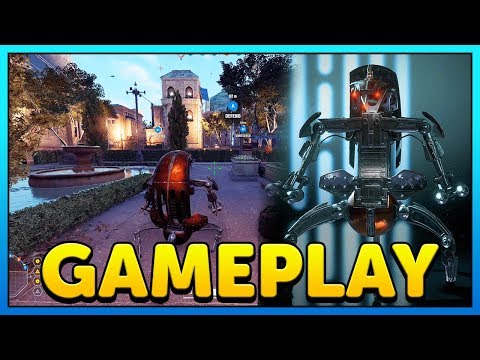 Droideka & TX-130 Gameplay + New Naboo CS Map - Star Wars Battlefront 2
