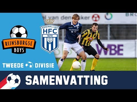 Samenvatting Rijnsburgse Boys - Koninklijke HFC 8 december 2018