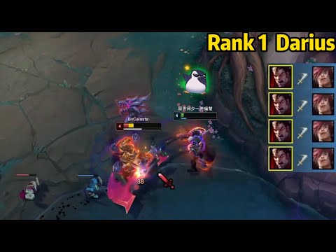 Rank 1 Darius: How to DESTROY a Sett OTP with DARIUS!