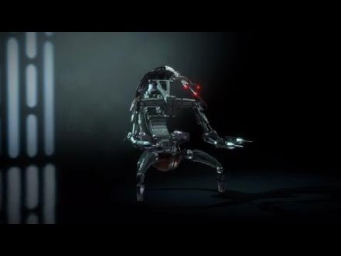 STAR WARS Battlefront 2 New Droideka First impressions!!