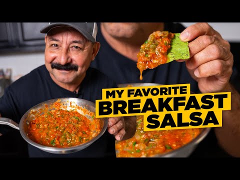 My Favorite BREAKFAST SALSA Recipe (Mexican Salsa Ranchera for Tacos, Huevos Rancheros & More)