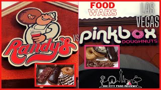 Randy's Donuts VS Pink Box Doughnuts |Las Vegas Food Wars|